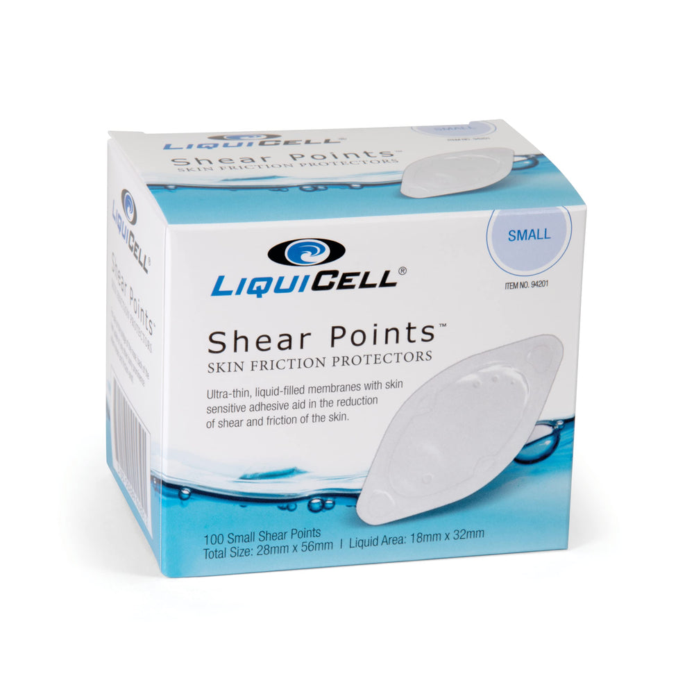LiquiCell protects skin under braces and casts during activity.