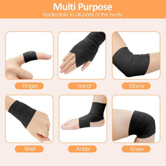 Birddie bandage wrap breathable fabric close-up showing gentle wear