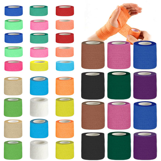 BIRDDIE bandage wrap packaging shows rainbow color options for versatile care