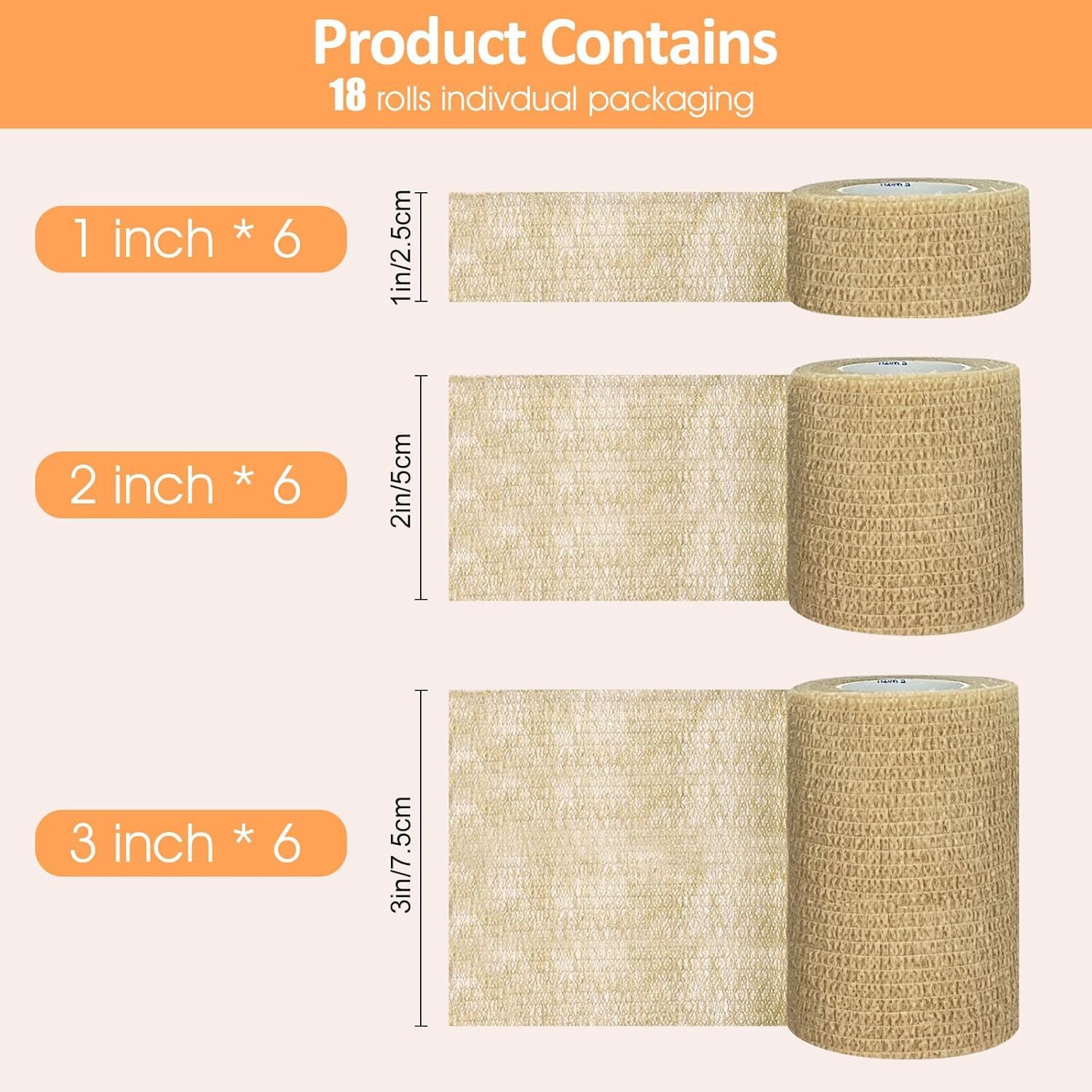 BIRDDIE 3-inch wrap on knee or elbow providing secure coverage