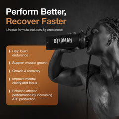 Birdman Falcon electrolytes bottle conveys hydration during workouts