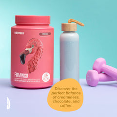 Open pouch with scoop inside showcasing packaging and accessibility