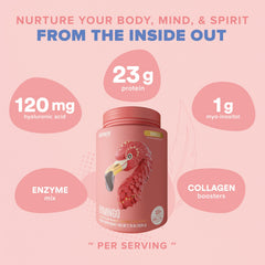 BIRDMAN Fitmingo ingredients pack highlights inositol and vitamins