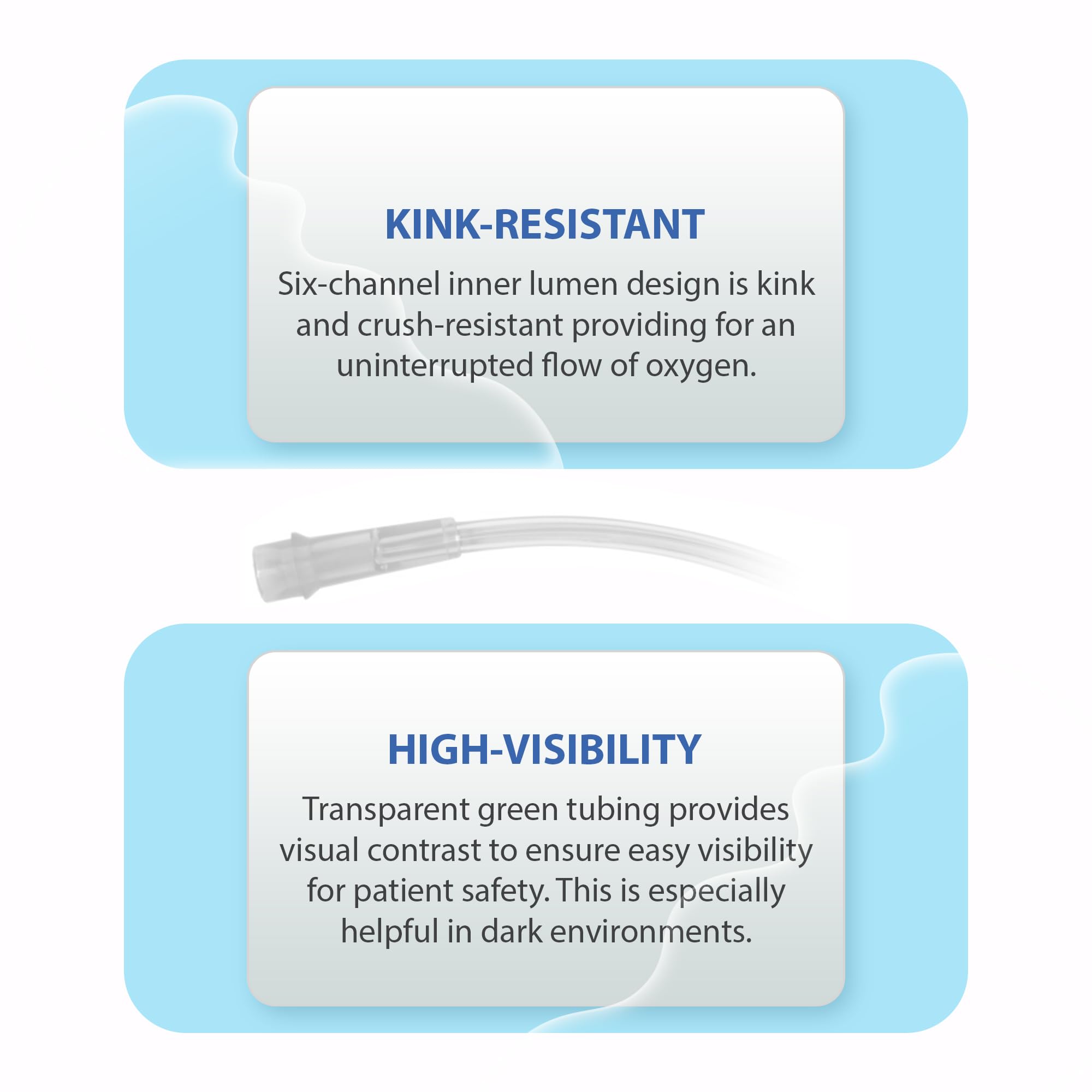 Bistras Oxygen Tubing premium materials ensure durable daily use
