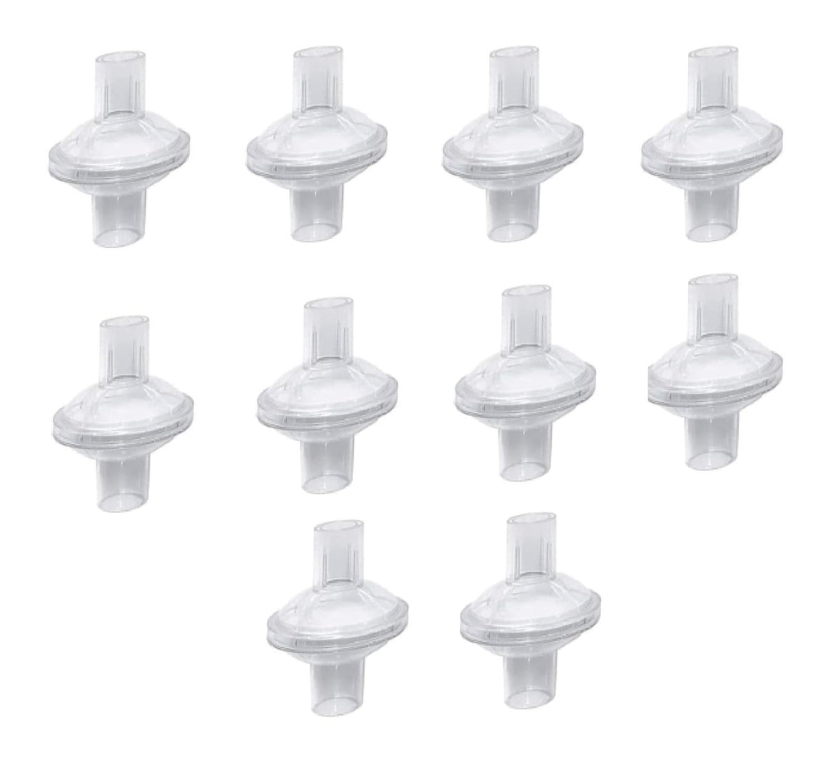Bistras universal inline viral filter for CPAP unit improves airflow and filtration.