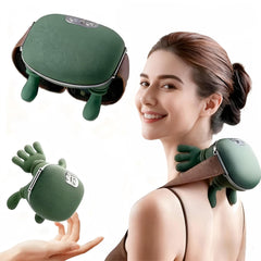 BitOffun shoulder massager front view showing palm kneading action for relief