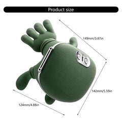 BitOffun compact travel massager tucked into a bag