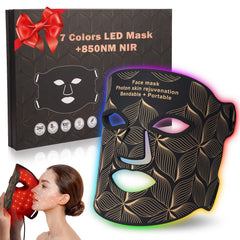 biuufish red light mask front view for at-home skin care
