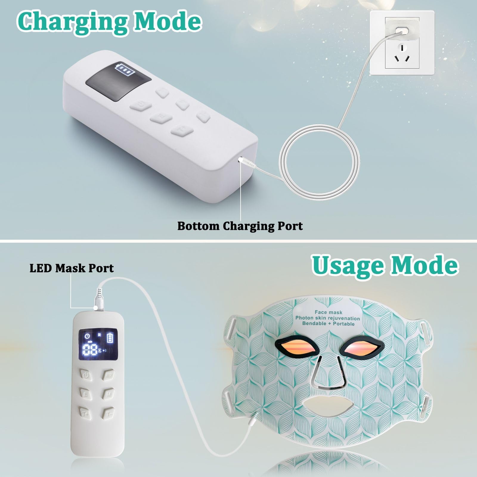Biufish rechargeable battery enables portable sessions anywhere