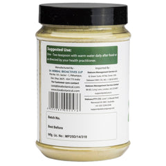 bixa BOTANICAL Alfalfa Powder scoop for easy measuring