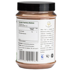 Bixa Botanical Arjuna powder pour demonstrates convenient daily use.