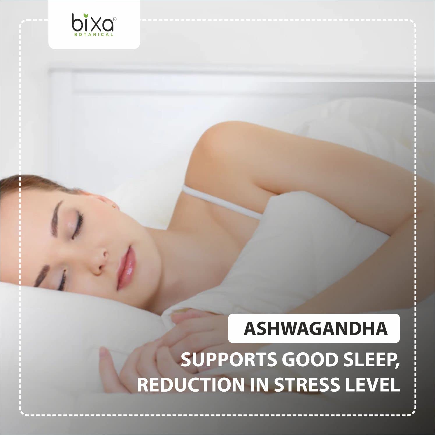 bixa botanical ashwagandha powder scoop image for easy daily portions