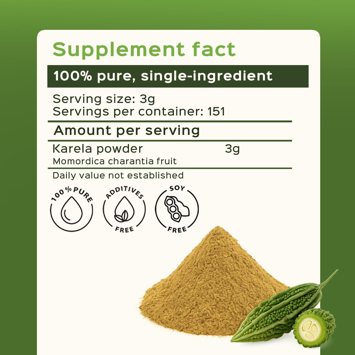 bixa botanical bitter melon powder smoothie usage, blending wellness-friendly flavor.