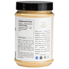 bixa botanical GMP-certified manufacturing badge on packaging