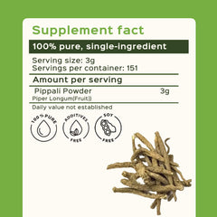 Bixa Botanical Long Pepper aroma with steam hints at bold flavor.