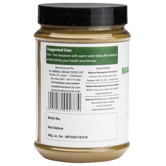 bixa BOTANICAL Maidenhair Fern Powder bottle emphasizes vegan, gluten-free supplement for everyday use