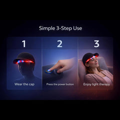 BJR device positioned over skin, supporting everyday recovery routines.