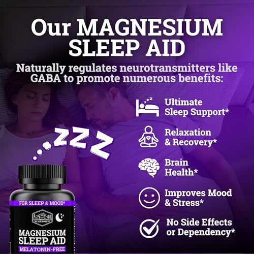 Close-up of Black Forest Magtein Mg L-Threonate capsules for calm focus