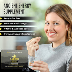 Black Lotus Shilajit lab verification seal emphasizes safety purity and potency through third-party testing