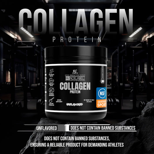 BLACKLABEL NSF-certified for sport label shown for trusted quality.
