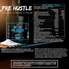 BLACKLABEL PRE Hustle V3 serving scoop ready for workouts.