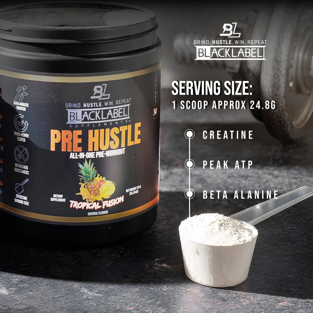  BLACKLABEL PRE Hustle V3 tropical fusion tub on shelf