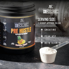  BLACKLABEL PRE Hustle V3 tropical fusion tub on shelf