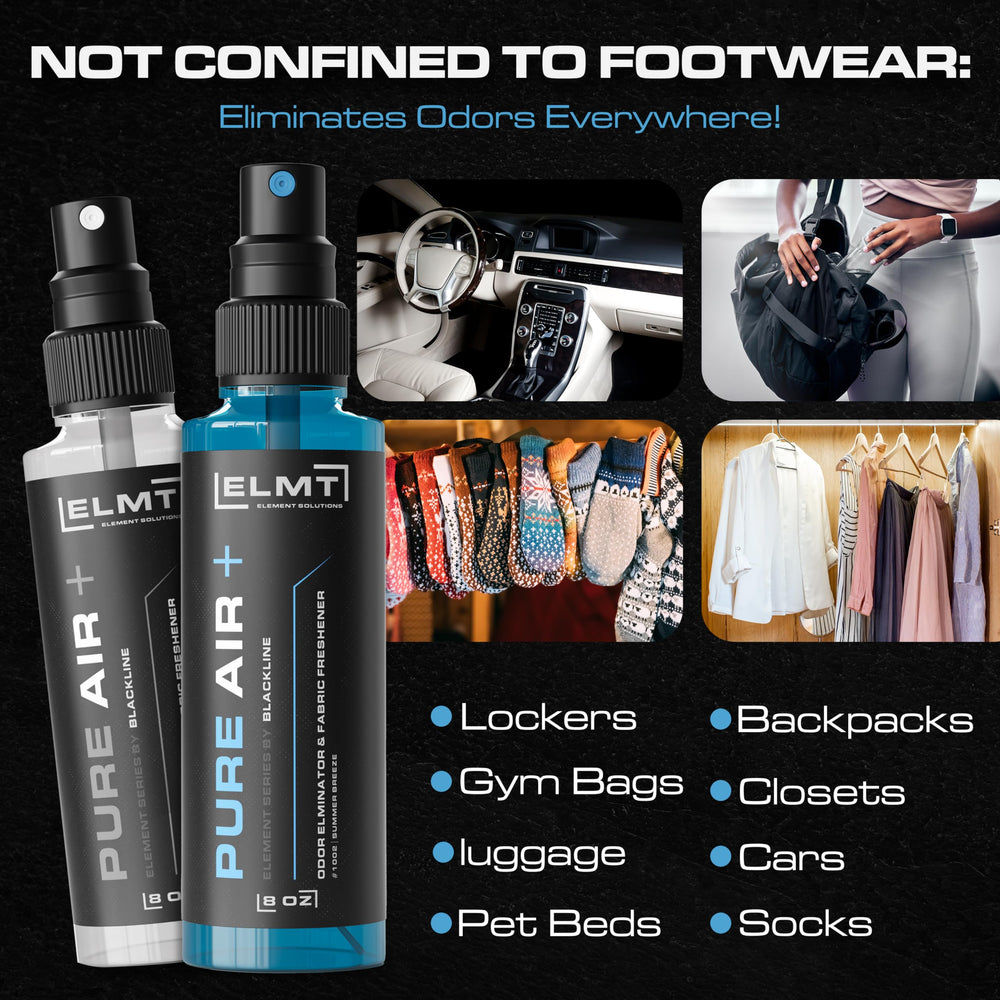Blackline deodorizer for car interior keeps cabin smelling clean.