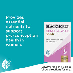 Omega-3 softgel detail from Blackmores Conceive Well Gold.