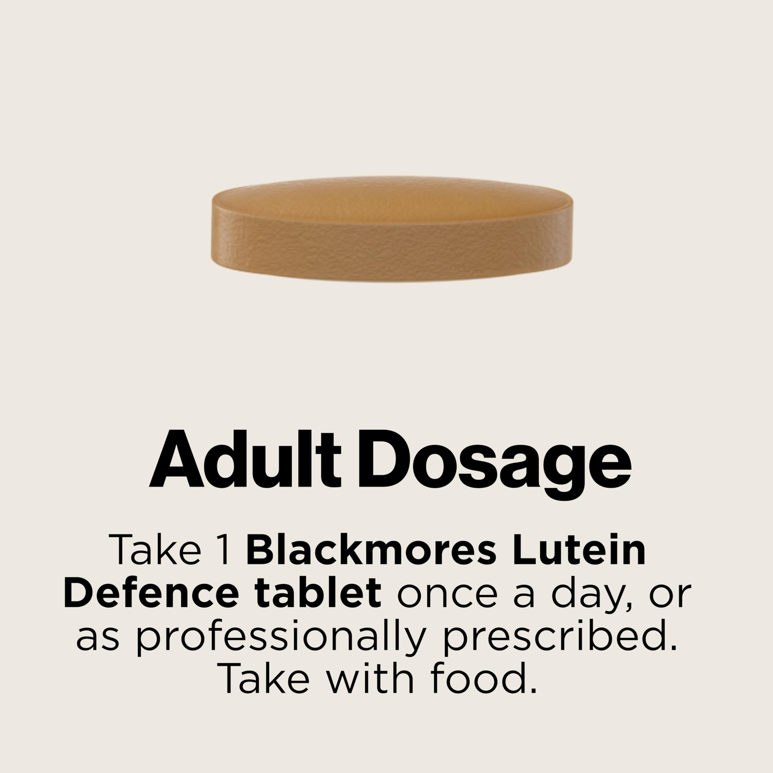 Blackmores Lutein Defence on a desk during screen time for eye comfort