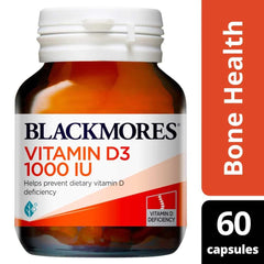 Blackmores Vitamin D3 packaging highlighting Made in Australia