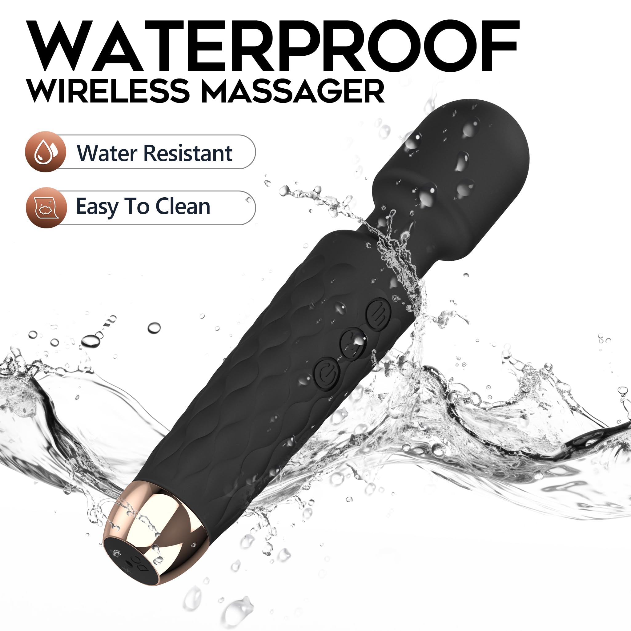 blankdict Cordless Massager with USB charging for fast, silent relaxation on demand.