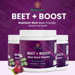 Blend Core Beet + Boost vitamin C infusion indicates antioxidant support for recovery