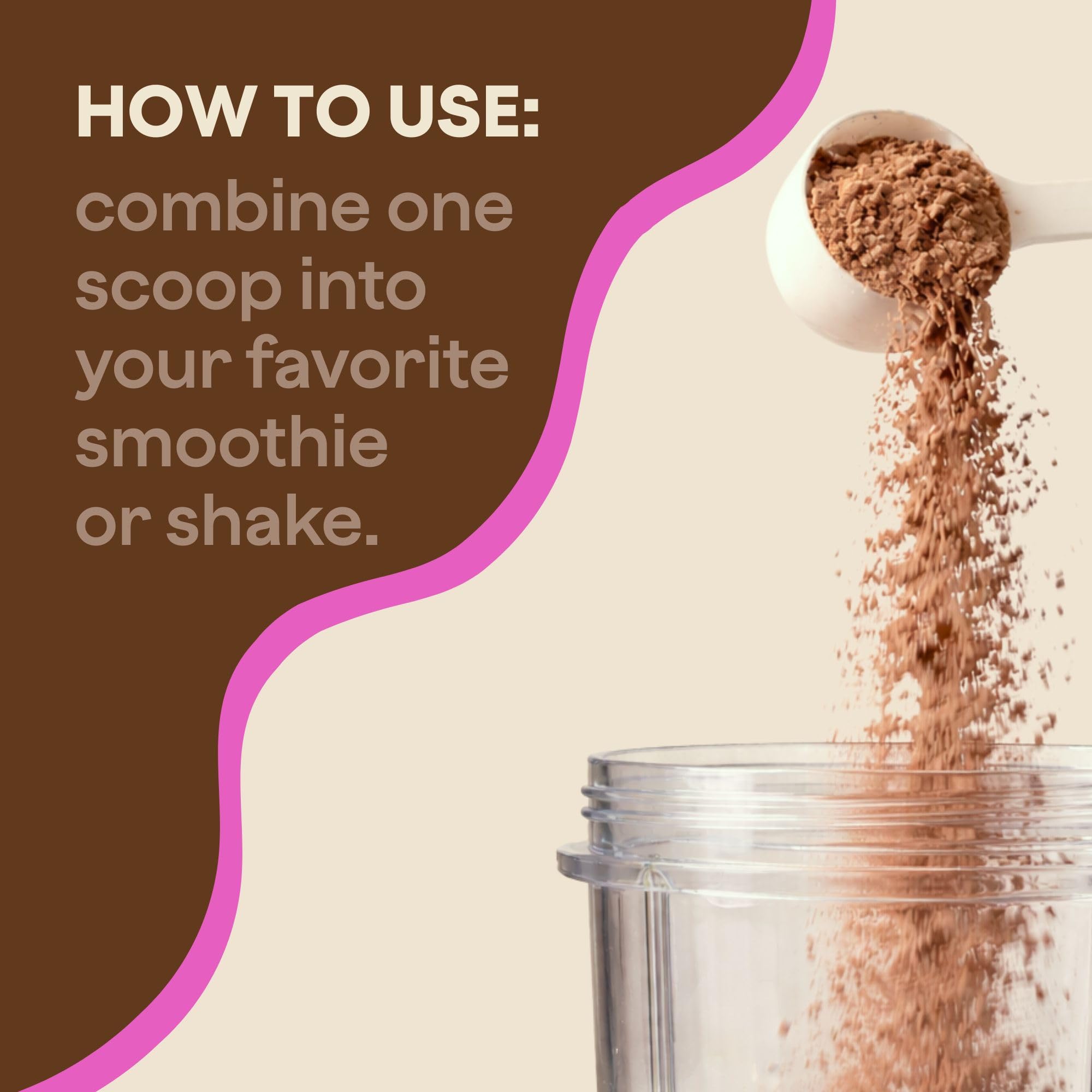 Blender Bombs Bomb Plant Protein smoothie glass ready-to-blend protein boost.