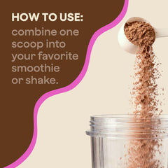 Blender Bombs Bomb Plant Protein smoothie glass ready-to-blend protein boost.