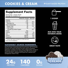 Blessed vegan protein powder scoop for easy measurement