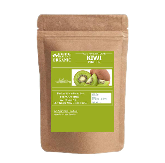 Blessfull Healing Kiwi Powder being poured for quick mix