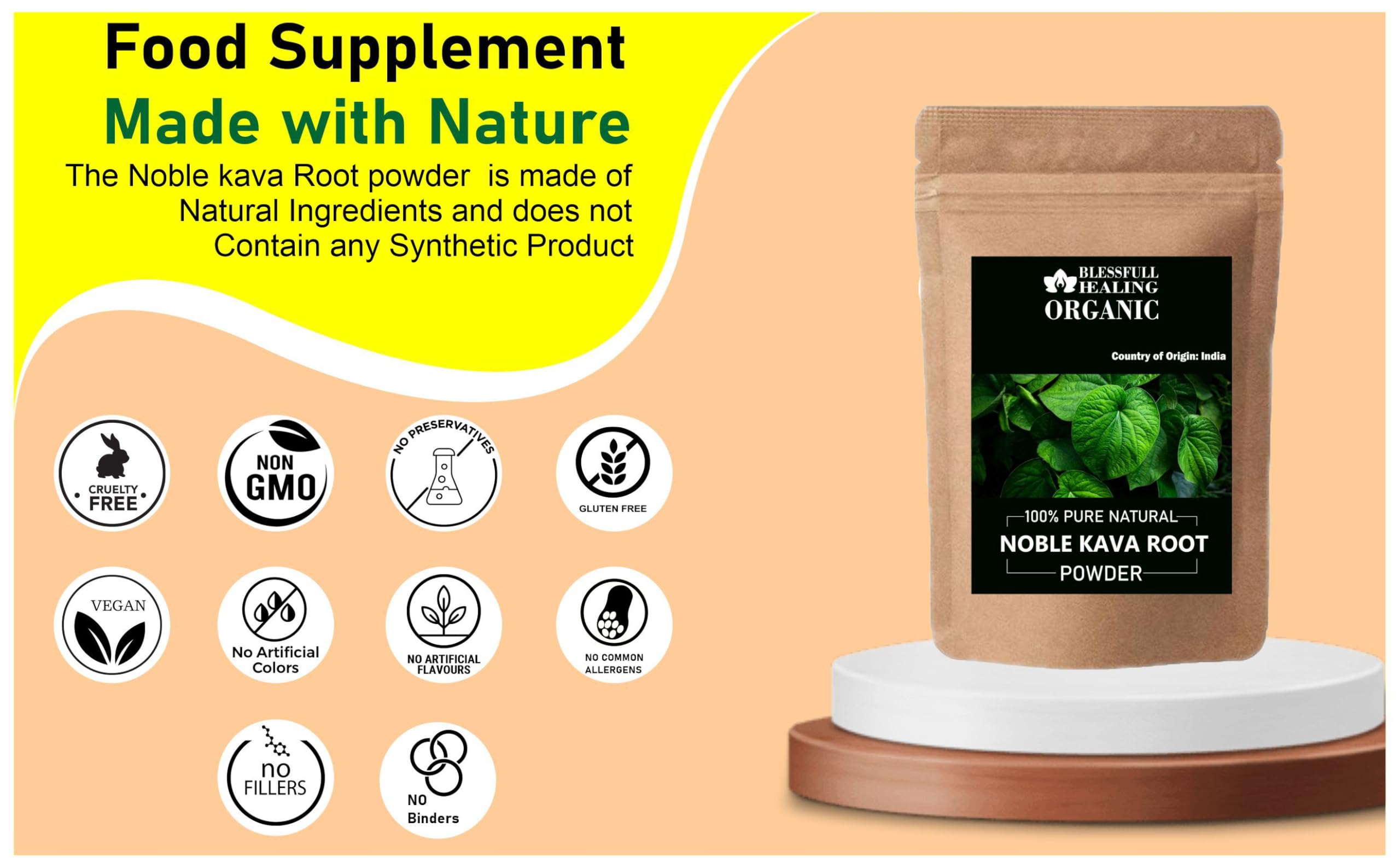 Noble Kava in a bowl demonstrates versatile enjoyment in drinks or rituals.