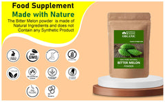 Blessfull Healing organic bitter melon powder packaging front for clarity