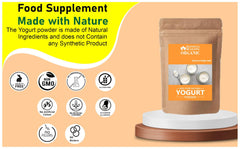 Blessfull Healing Yogurt Powder used in smoothies for creamy texture