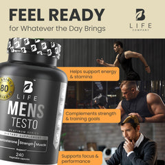 B Life Men’s Testo Horny Goat Weed infusion for drive and focus