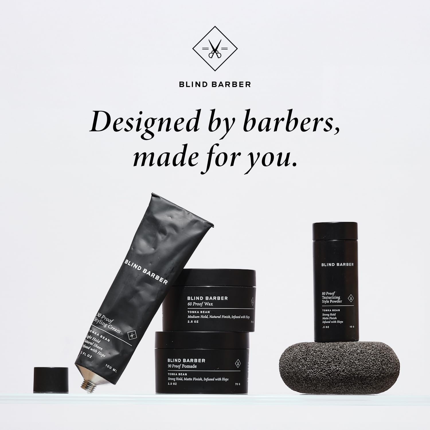 Blind Barber Tompkins fragrance blends honey, smoke, and leather for a warm room.