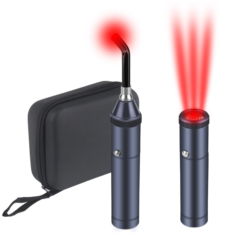 Bliofo infrared red light on the face promotes relaxation and daily skincare.