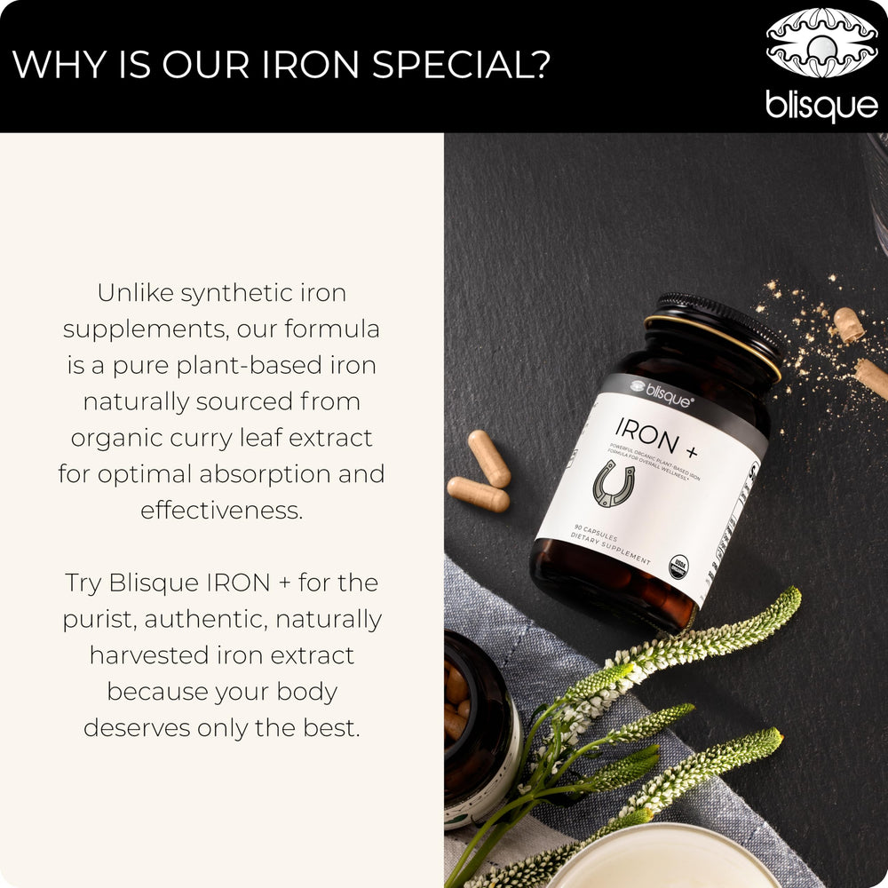 Blisque curry leaf plant-based source visual emphasizing natural origin and aroma