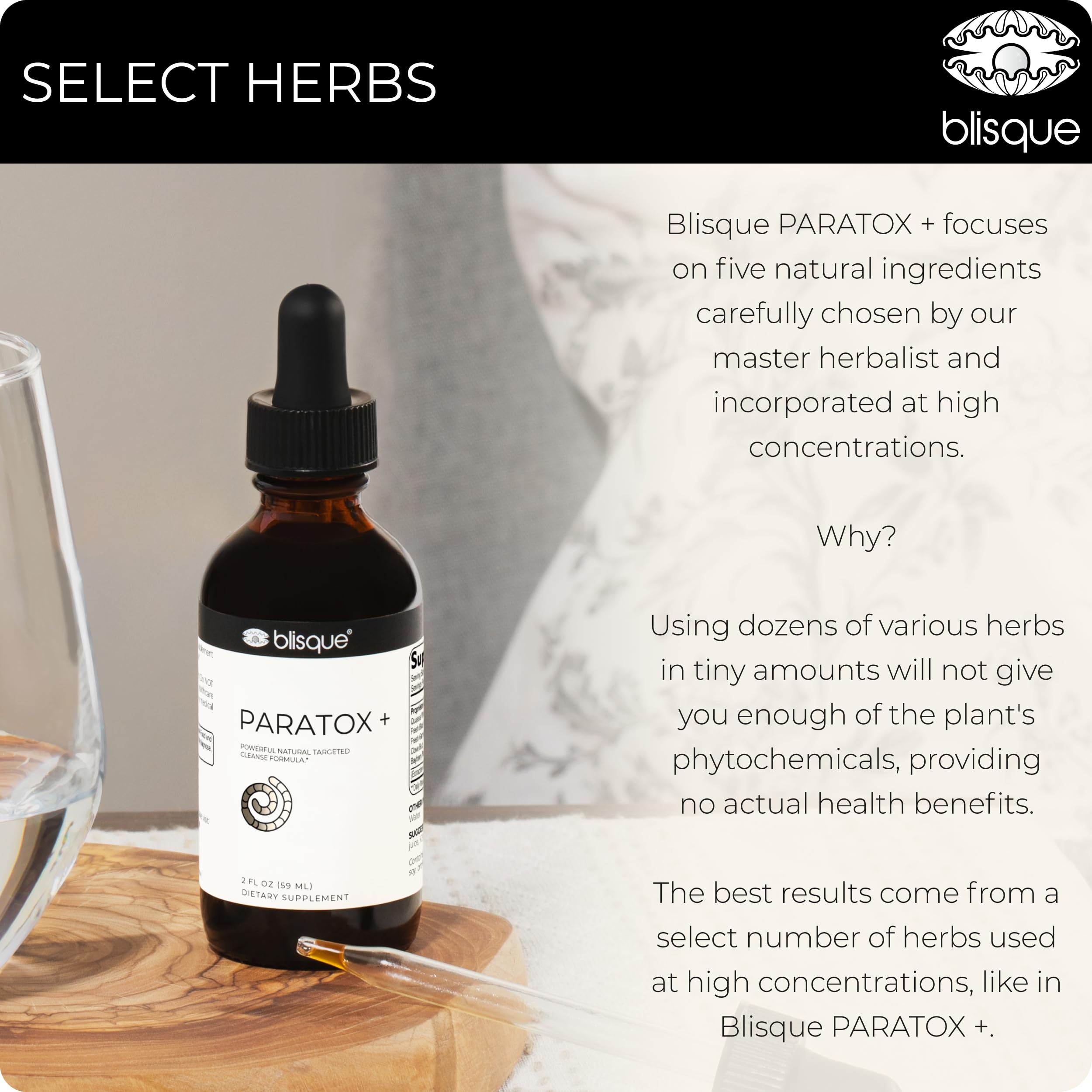 Blisque Garlic Bulb image suggests savory scent and immune-friendly herbal blend