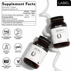 Blisque label detail highlighting organic farming and absence of synthetics