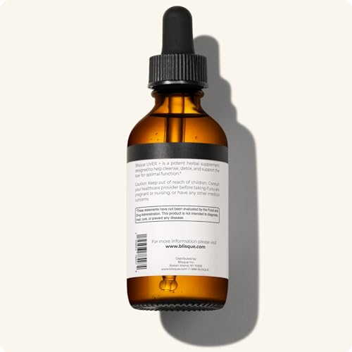 Blisque LIVER+ packaging box, premium natural formula from a trusted brand.