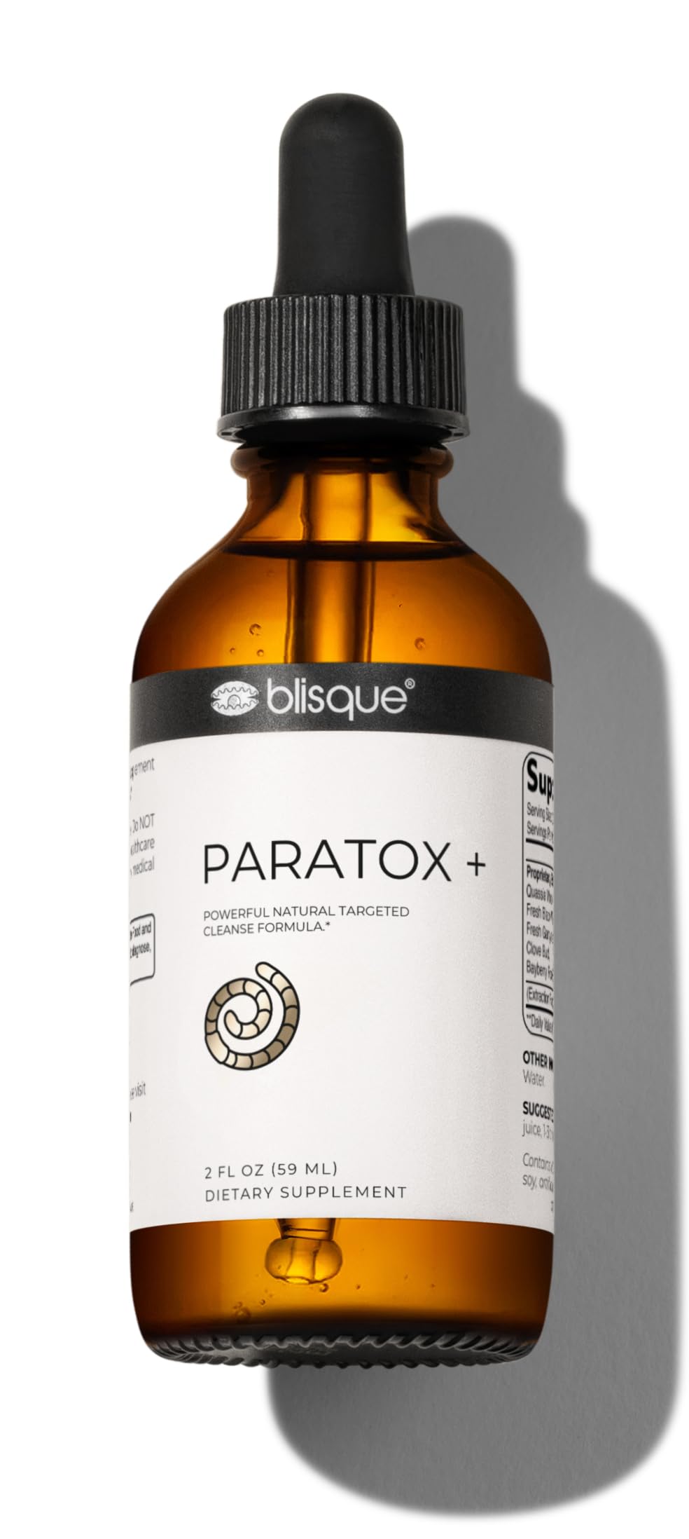Blique Targeted Cleanse bottle ready for daily gut wellness routine