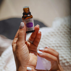 Bliss by Patricia relaxation massage oil; soothing touch during self-care rituals.