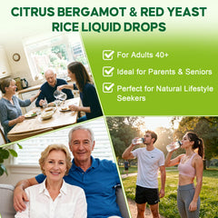 BlissfulAbode Citrus Bergamot blend visual, supports cardiovascular vitality naturally.